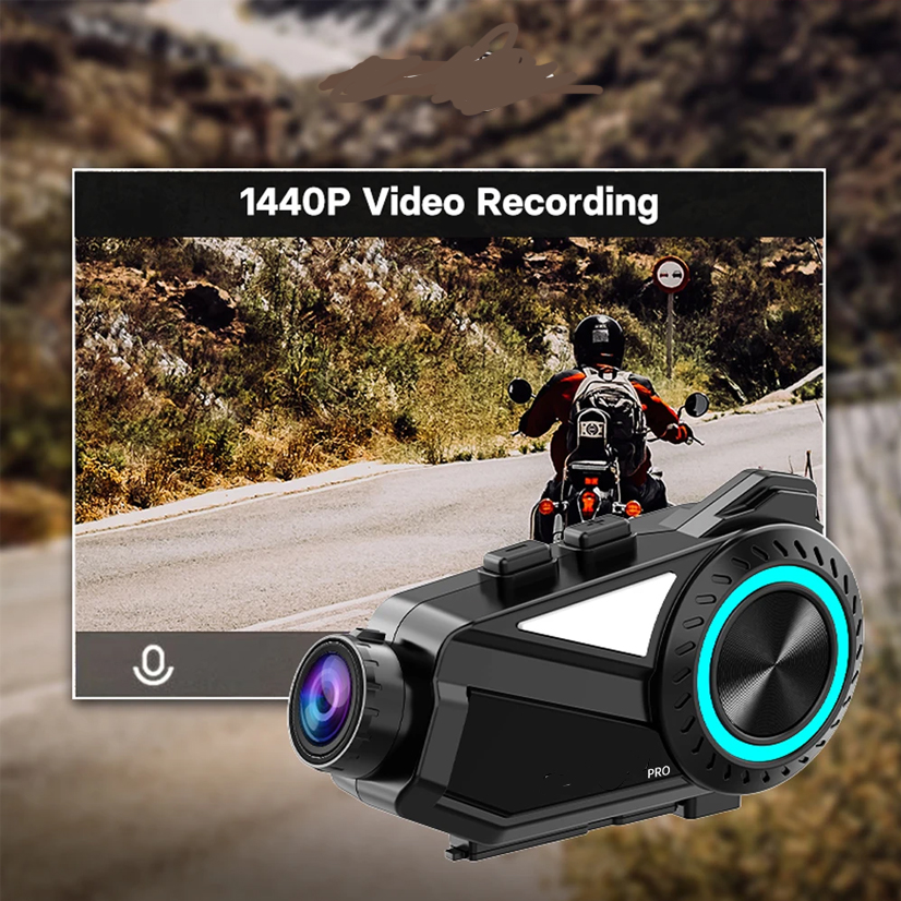 2024 New R3 Pro 2K 1440 360° Shooting Video Camera Motorcycle Camera ...