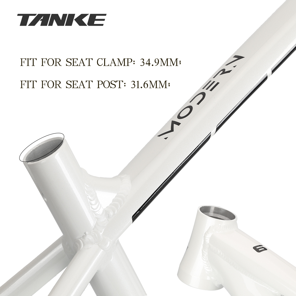 TANKE Mountain Bike Frame Fixed Gear Carrier Kit MTB 29er 19inch Disc ...