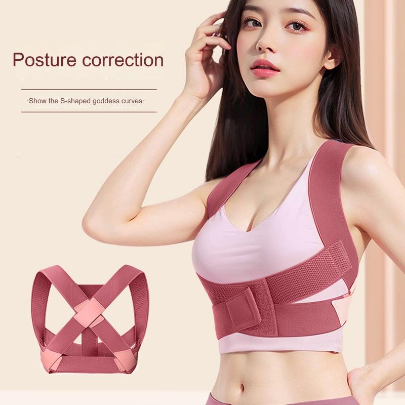 Posture Correction Brace Breathable Adjustable Hunchback Corrector ...