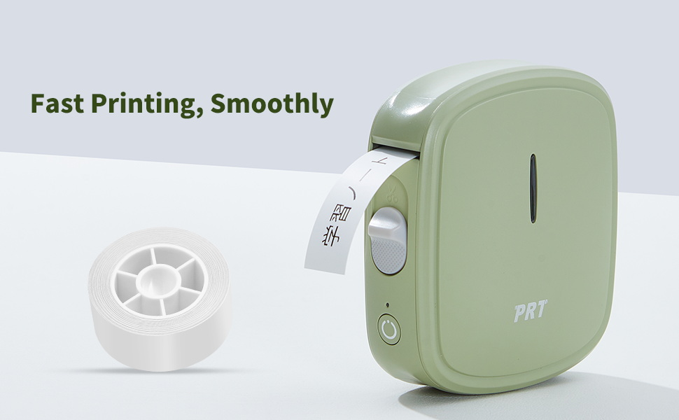 HPRT Qutie Label Maker Inkless Thermal Label Printer for Vinyl Sticker ...