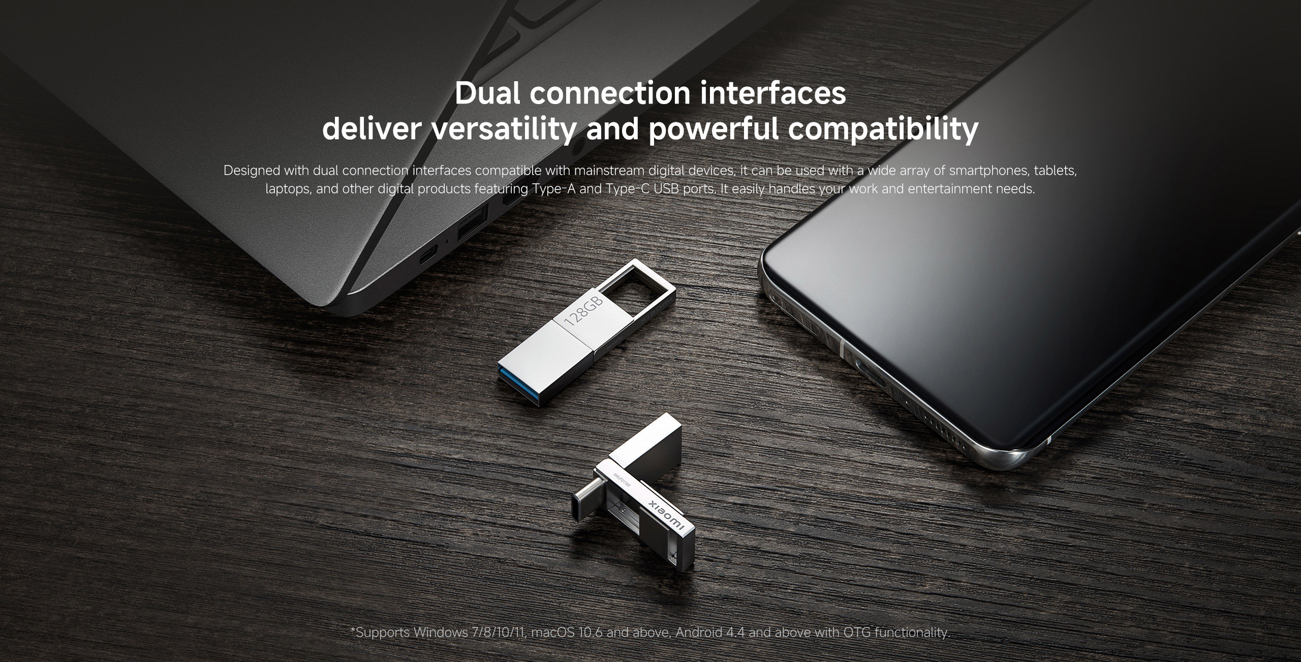Xiaomi Dual-interface Flash Drive 64GB/128GB Global Version | Shopee ...
