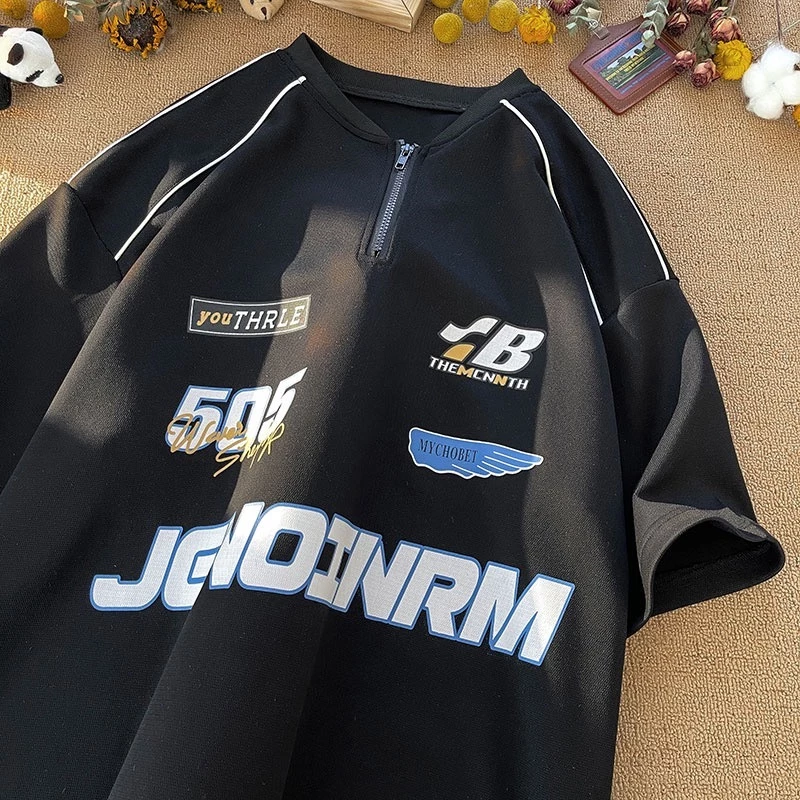 Korean Style T Shirt For Men 2026.WD Korean Style T-shirt for men aesthetic tshirts fashion oversized ...