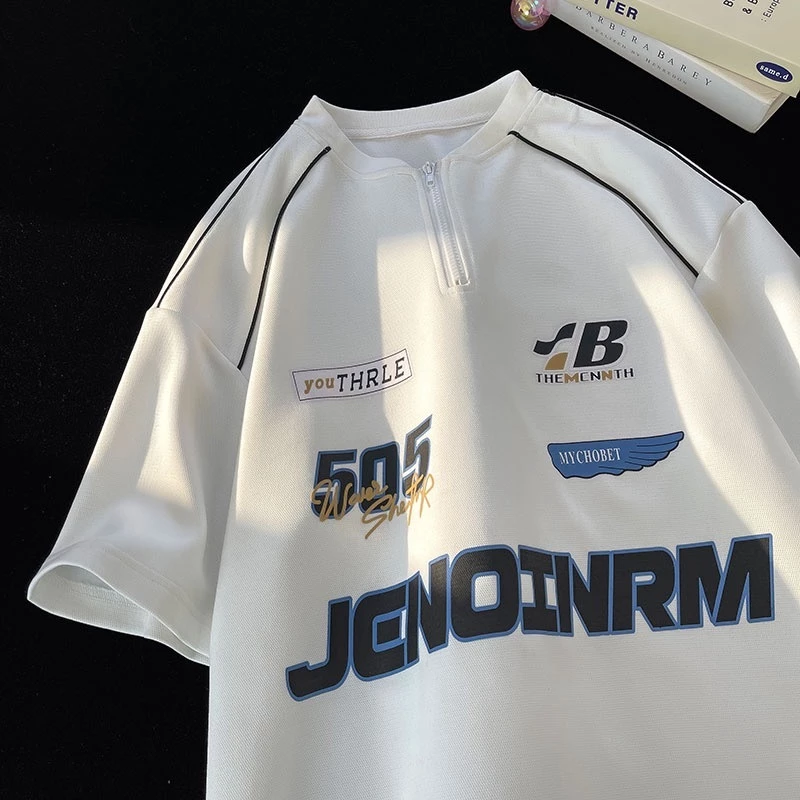 Korean Style T Shirt For Men 2026.WD Korean Style T-shirt for men aesthetic tshirts fashion oversized ...