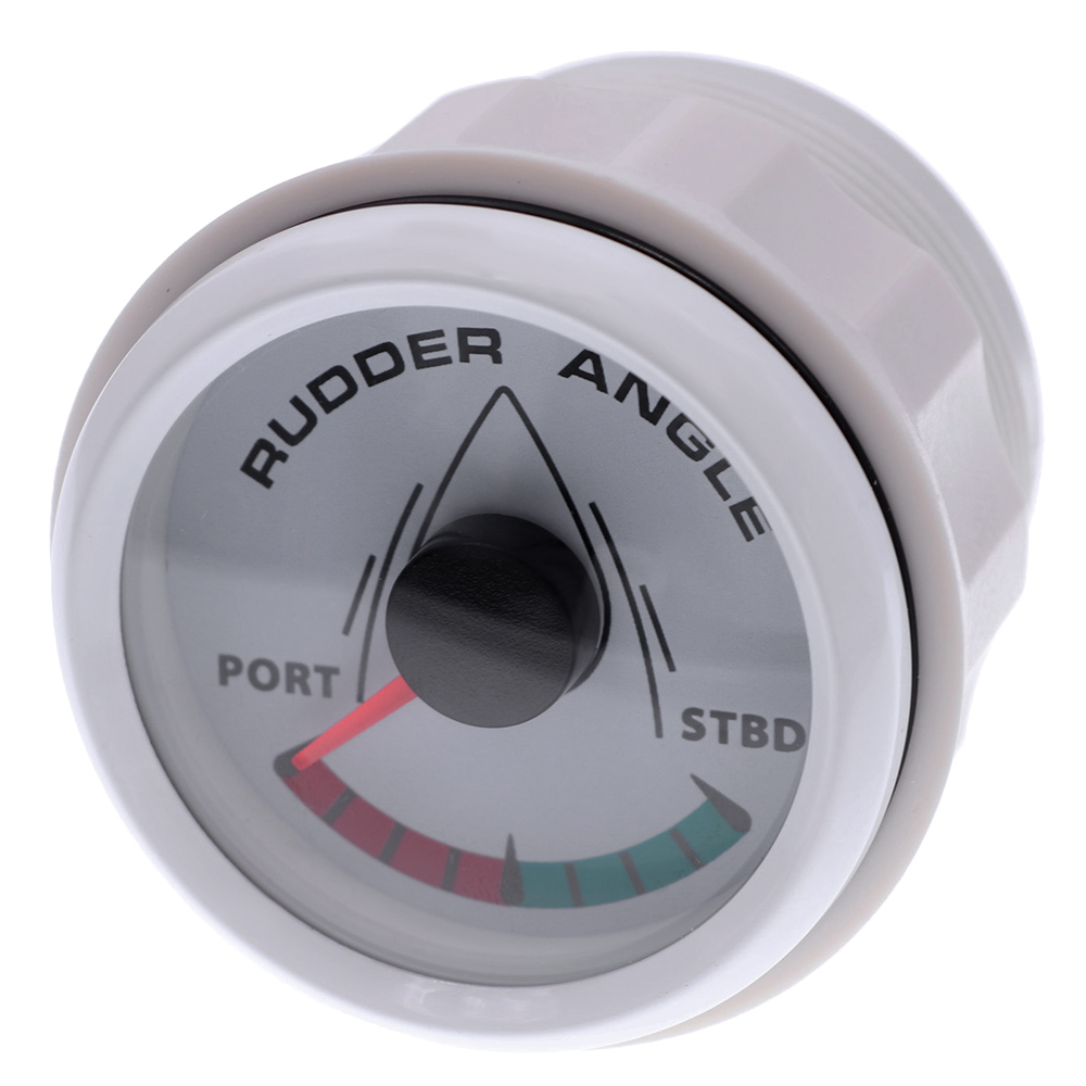 52mm Marine Car Rudder Angle Meter 0190ohm with Red Backlight Highend