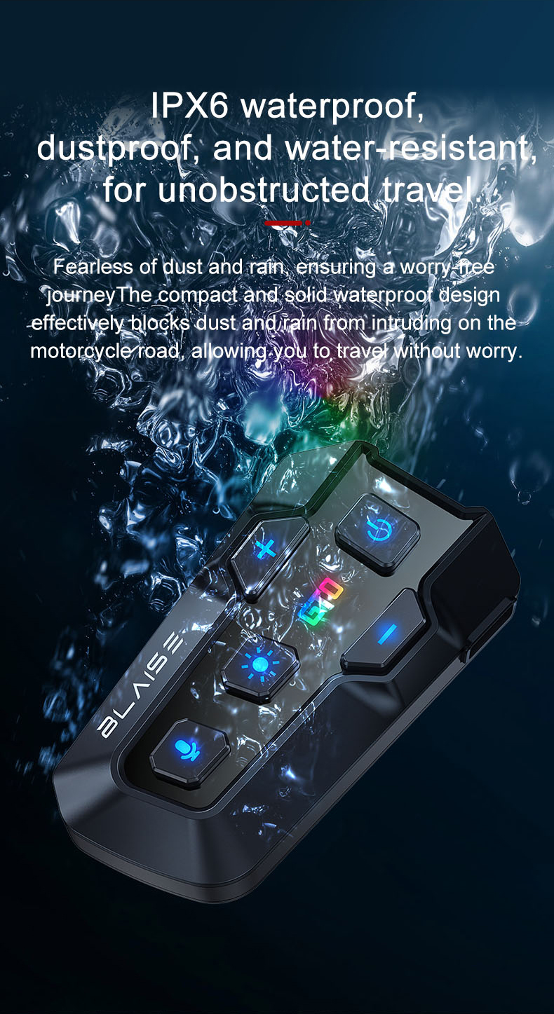 GT0 Helmet Motorcycle Bluetooth Helmet Headset BT5.3 Interphone With ...