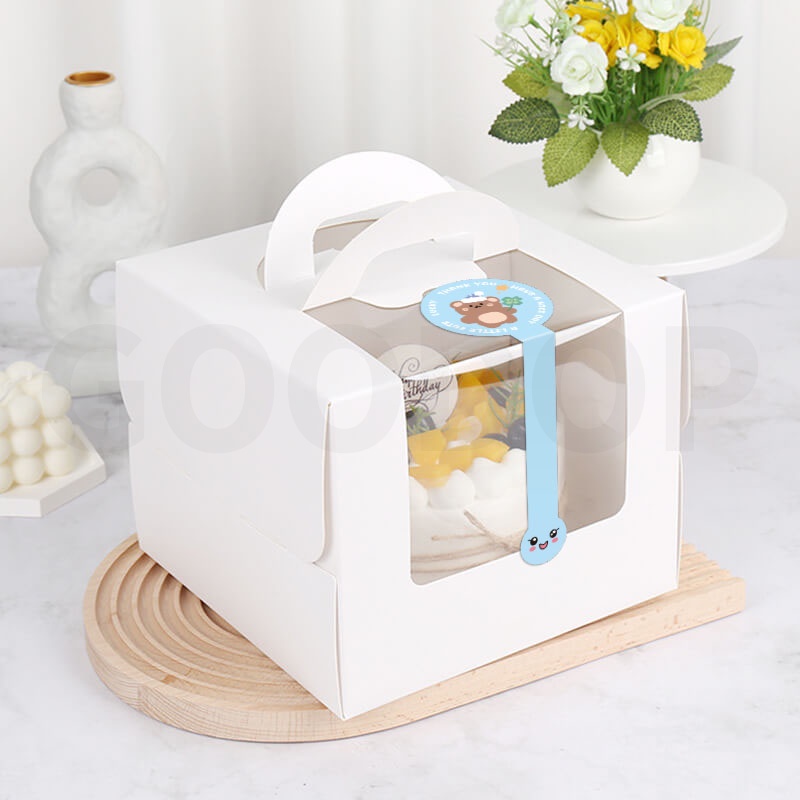 Long Style Hand Made Sticker Packaging Sealing Label Cake Packaging ...