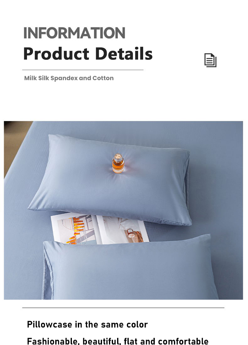 ZDDL Bedsheet No Lukot No Gusot Fully Garterized Bed Sheet High Stretch