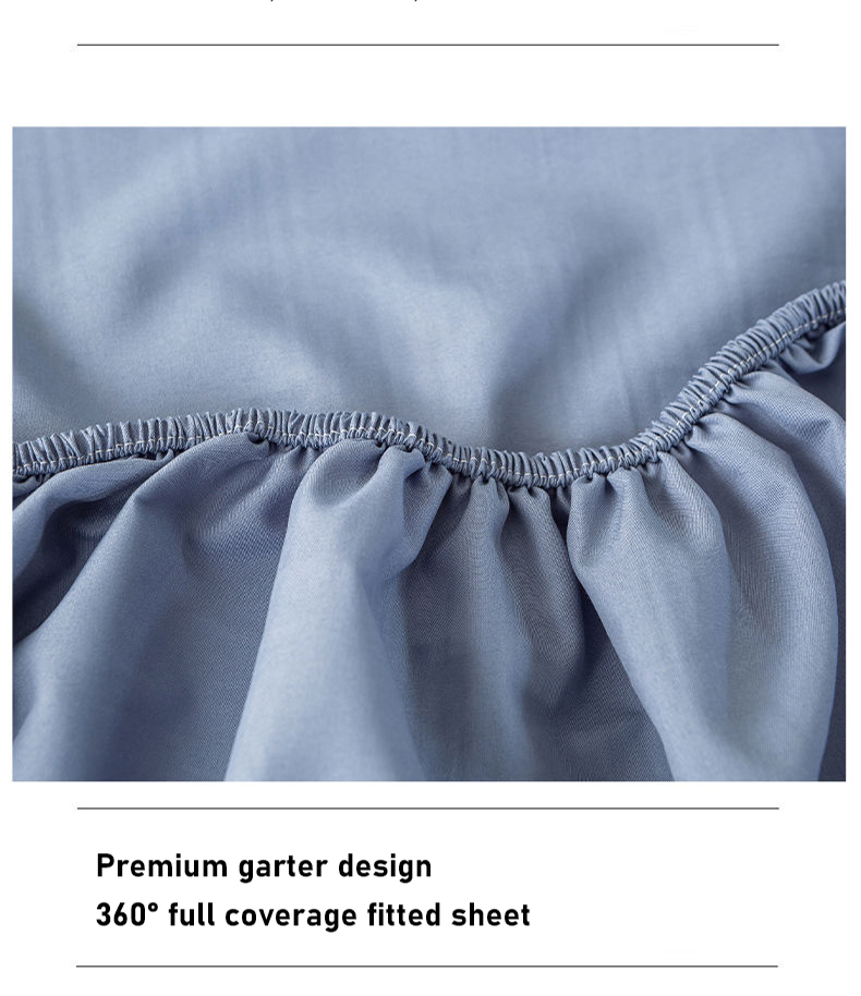 ZDDL Bedsheet No Lukot No Gusot Fully Garterized Bed Sheet High Stretch