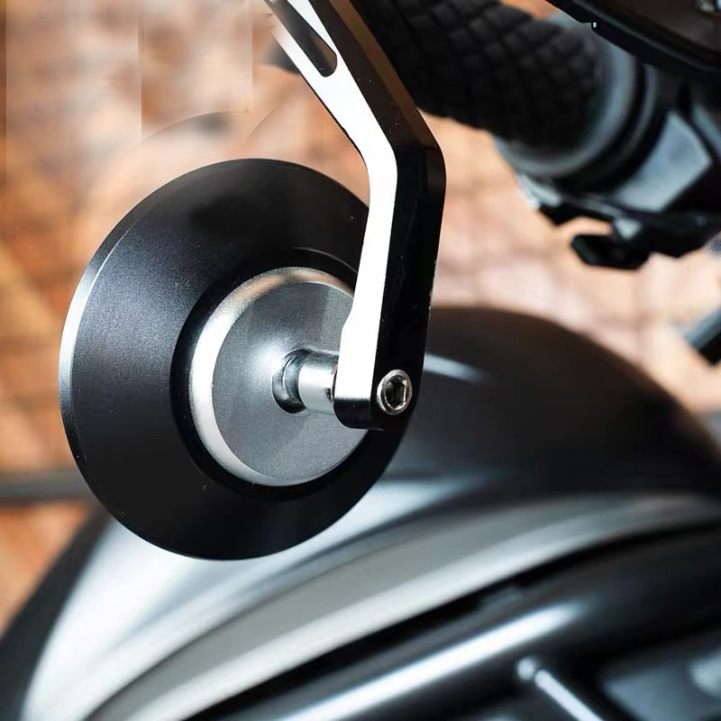 Specchietti Retrovisori Regolabili Moto Per Honda Rebel CMX 500, 300, 1100 - 10mm, ABS E Acciaio