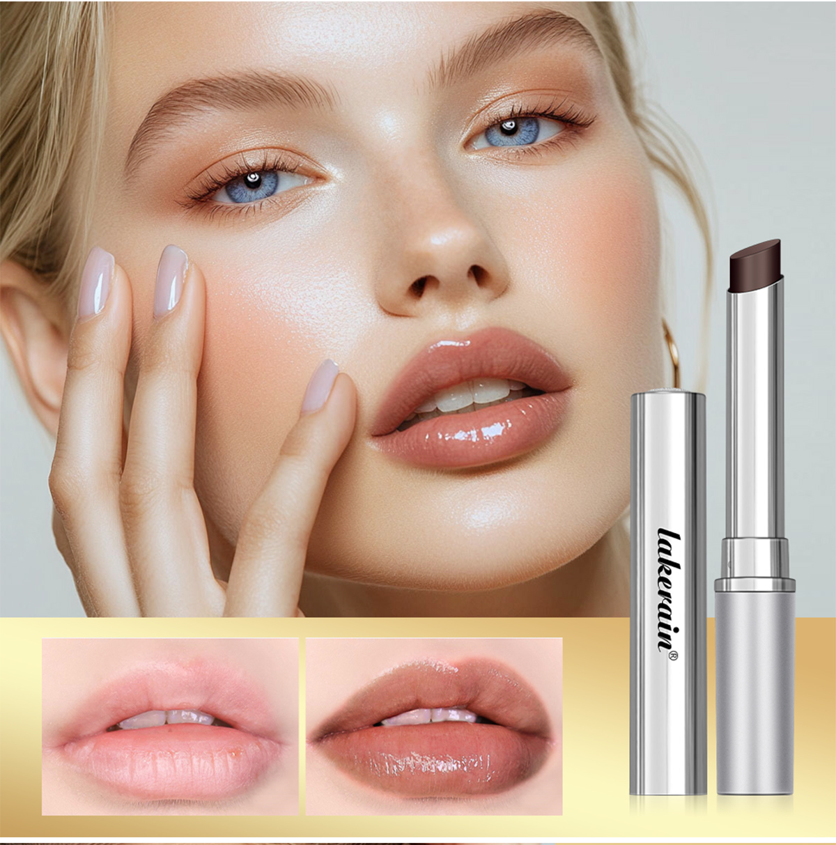 Lakerain Almost Lipstick Tinted Lip Balm Colorless Black Honey Lip Balm ...