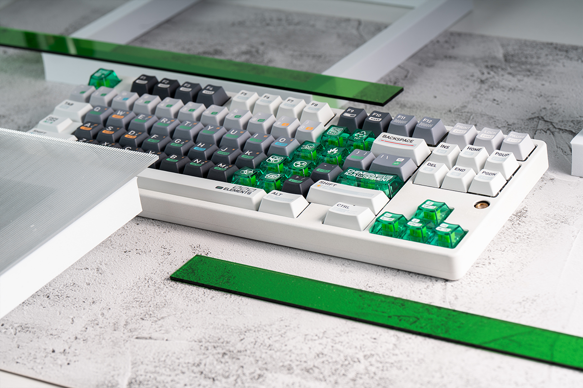 Chemical 001 Cherry profile keycaps | Shopee Philippines