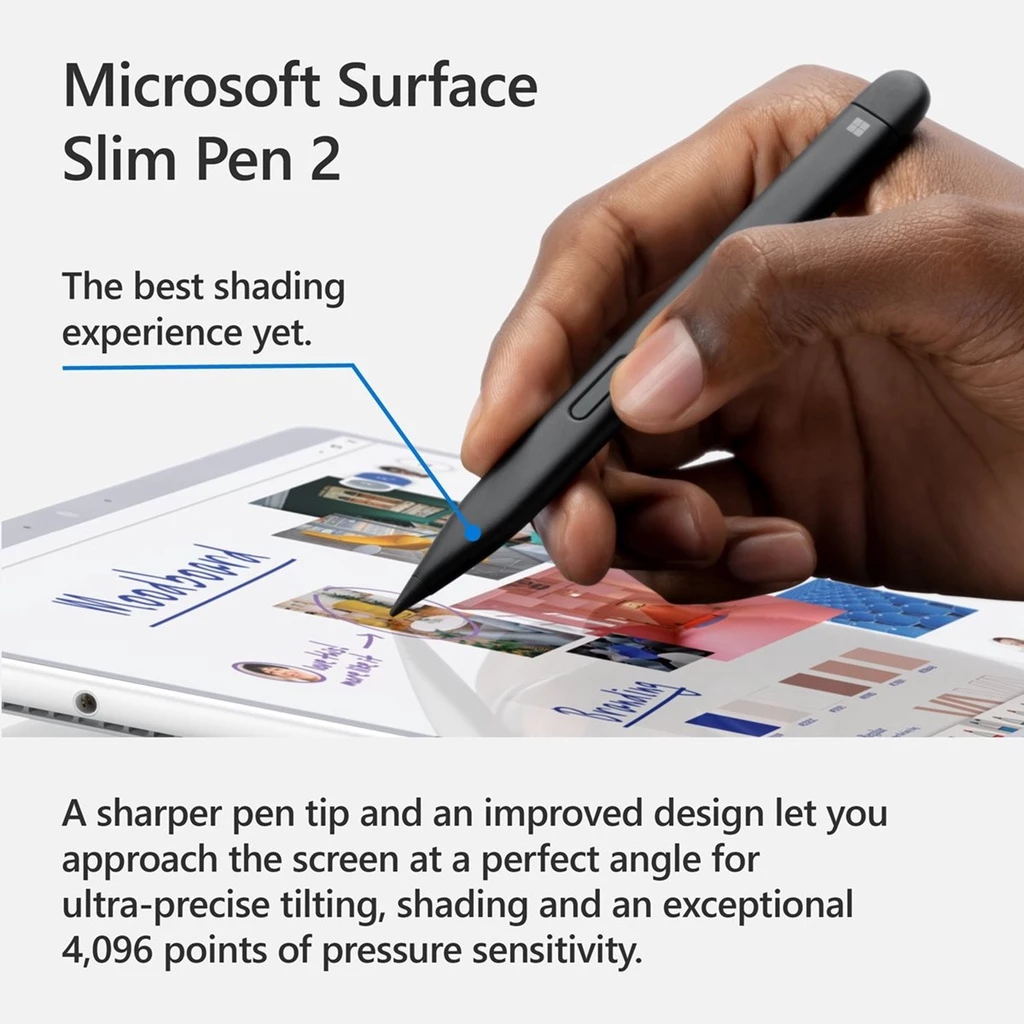 Microsoft Surface Slim Pen Support with Surface Pro  3/4/5/6/7/7+/8/X/9/10/11 Surface Go1/2/3 Surface Laptop 1/2/3/4 Surface  Book 1/2/3 Surface
