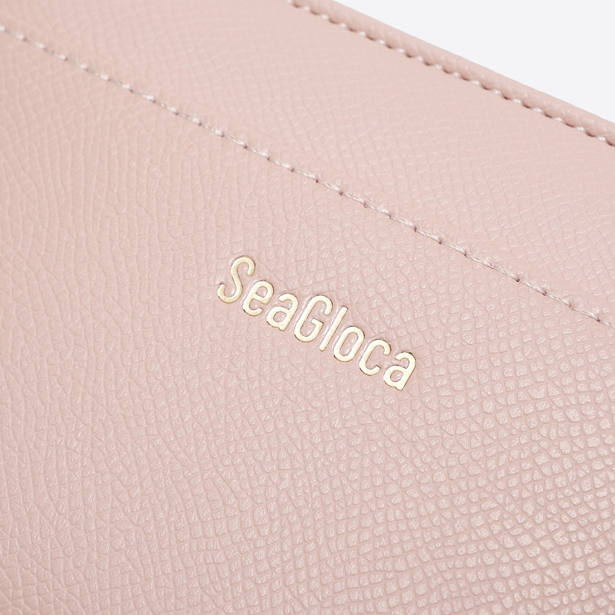 SeaGloca Contrast Zipper Coin Purse Clutch Wallet Card Holder In One