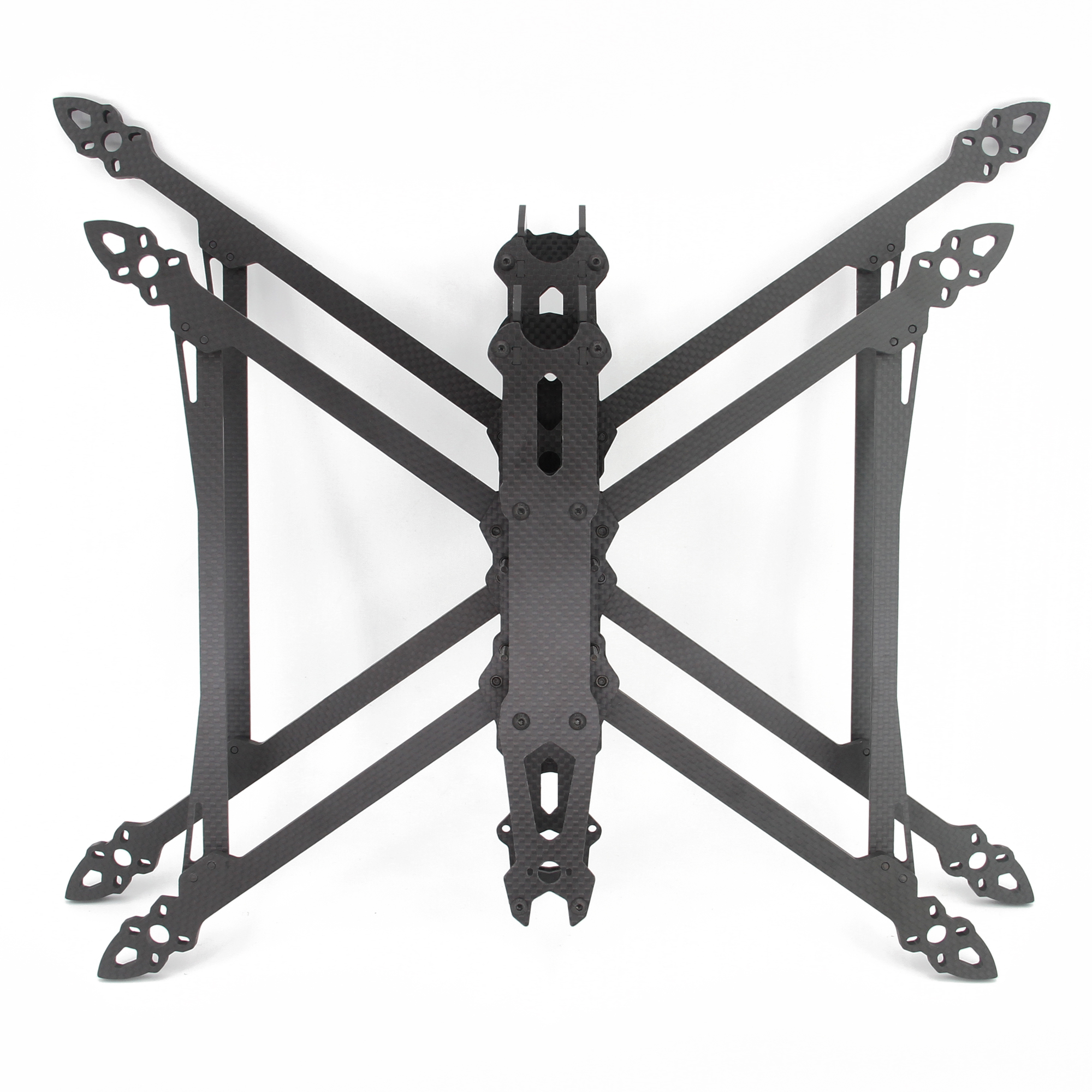 Cadre Drone FPV Carbone MARK4 V2 - Pour Modèles 7/8/9/10 Pouces - Bras 6mm - Neuf