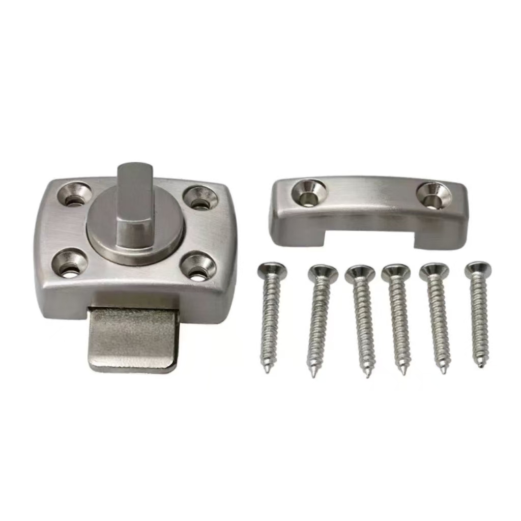 Universal Twist Lock, Zinc Alloy Security Thicken Cast Barrel Bolt