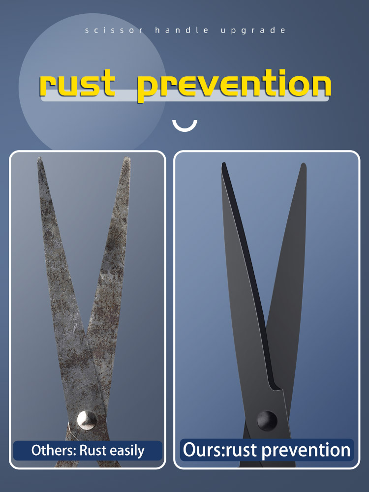 Stainless Steel Scissors Heavy Duty Paper Cutter Office Multipurpose