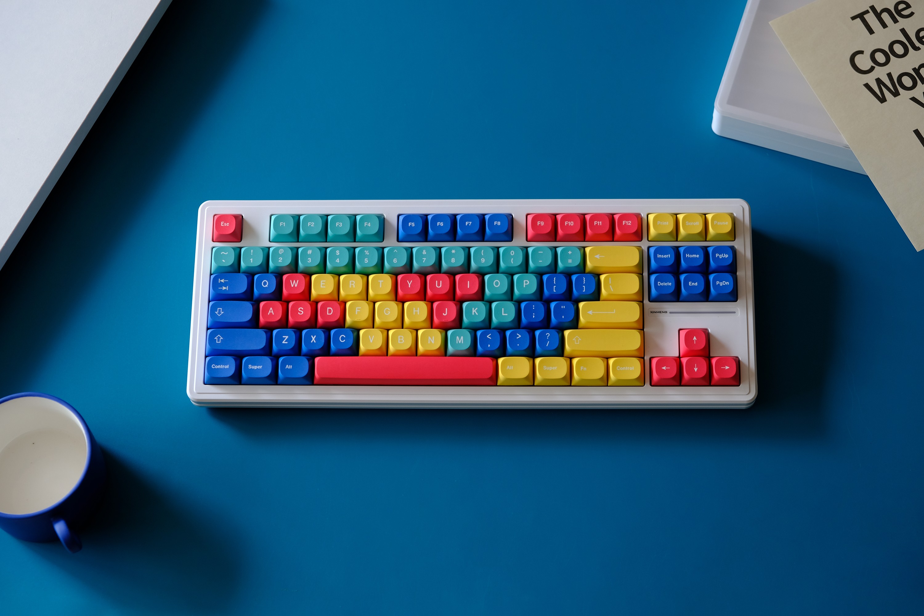 MA Profile GMK Panels Keycaps Bright Gradient KeyCap PBT Dye ...