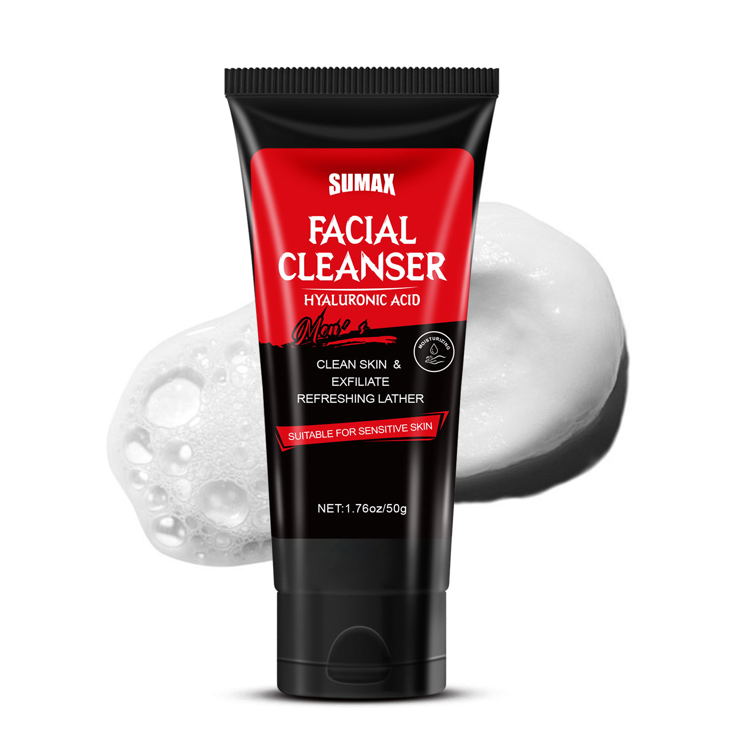 SUMAX Foaming Facial Cleanser Daily Face Wash for Oily Skin