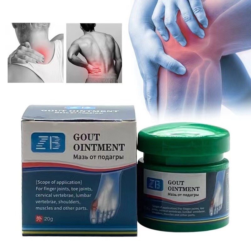 BEST SELLING!Gout Cream Treatment Gout Cause Waist Shoulder Leg Joint ...