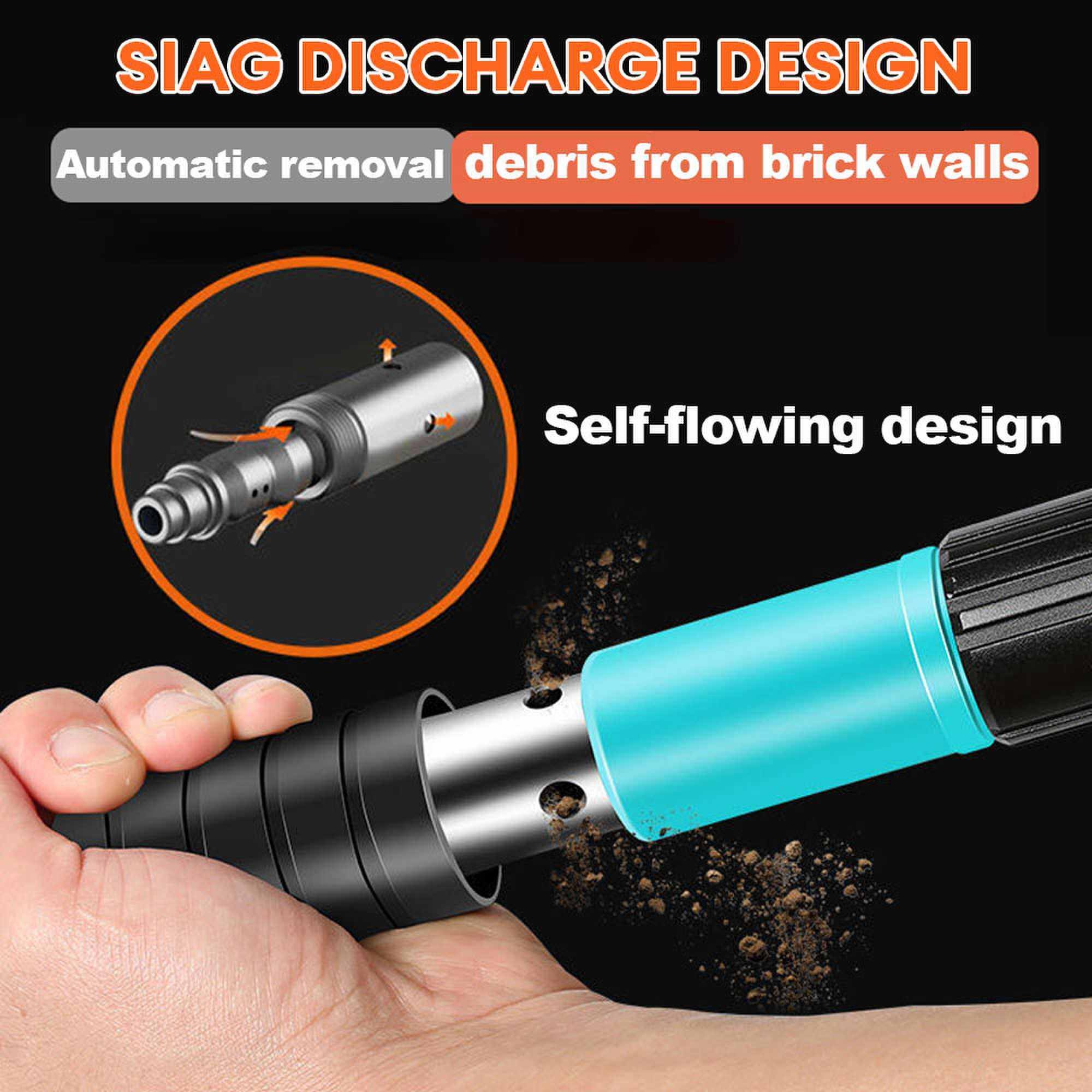 Nail Gun Manual Mini Steel Power Rive Tool 5 Gears Adjustable Punch Gun ...