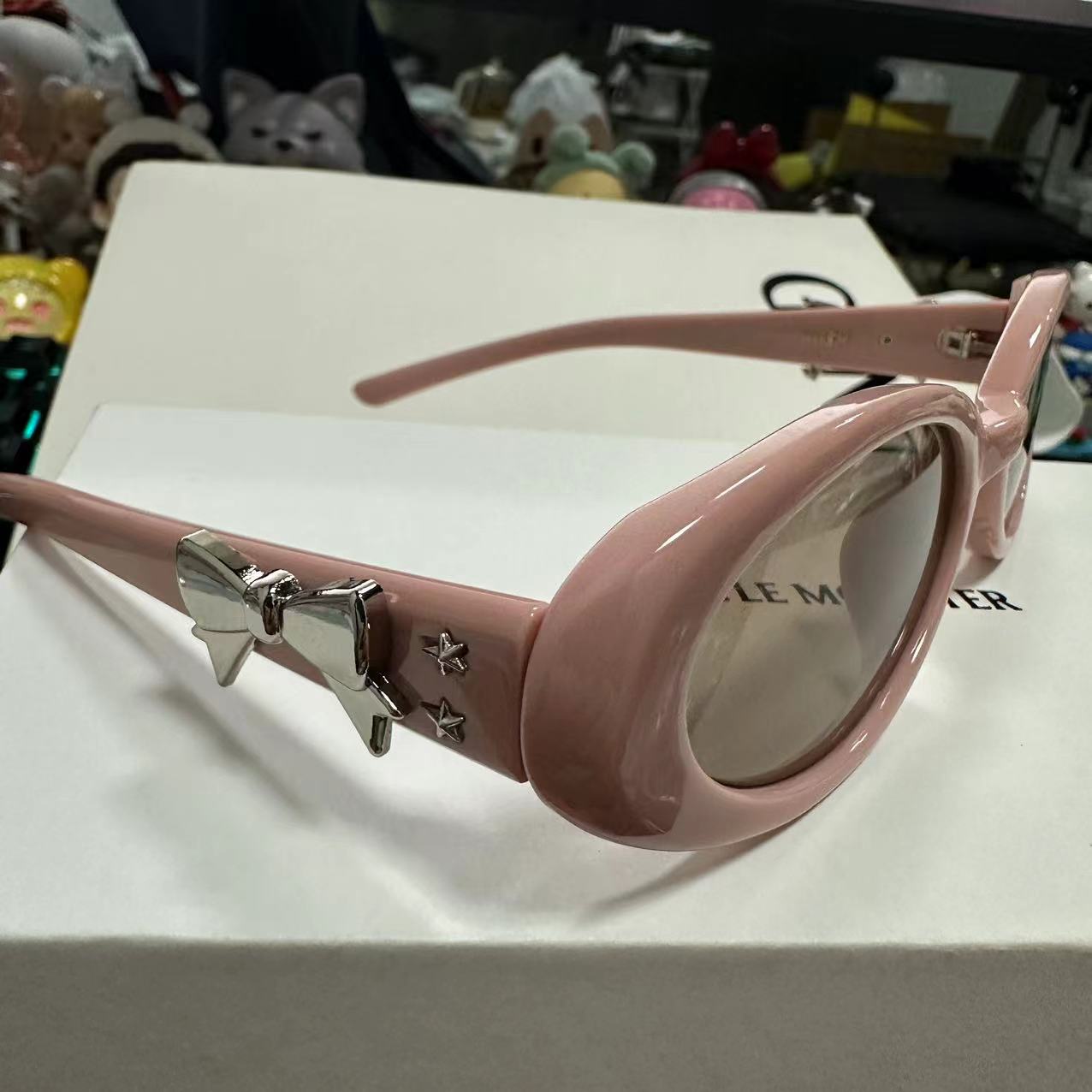 HUSH WITH BOWKNOT 2024 NEW JENNIE JOINT SALON SERIES SUNGLASSES