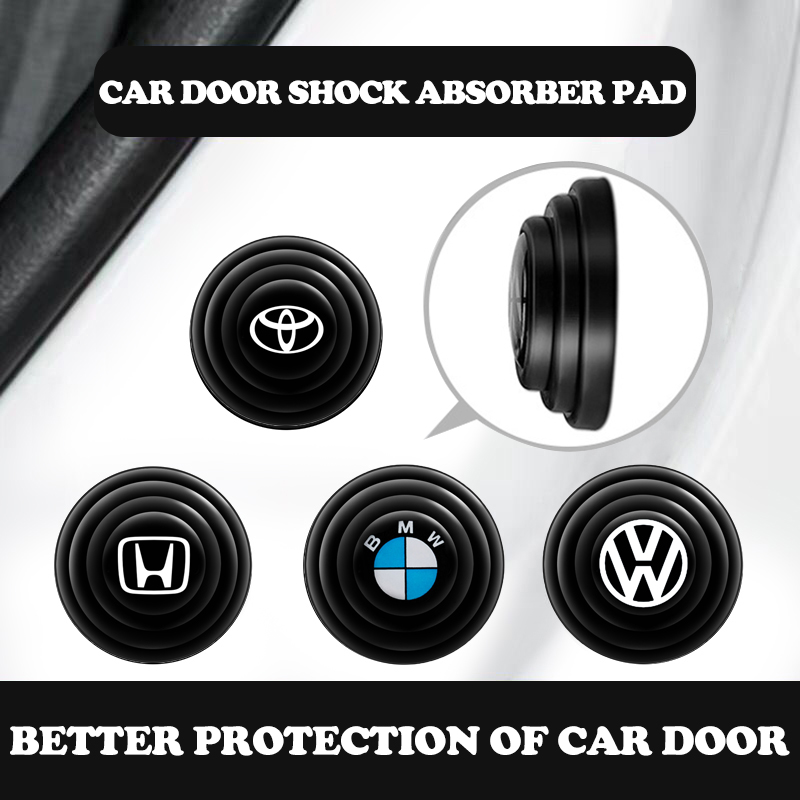 1pcs Car Door Shock Absorber Car Door Rubber Damper Car Accessories
