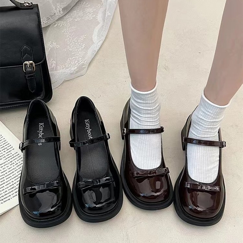 KMZNZ Mary Jane Shoes Women Cute School Shoes Lolita Uniform Shoes 1 ...