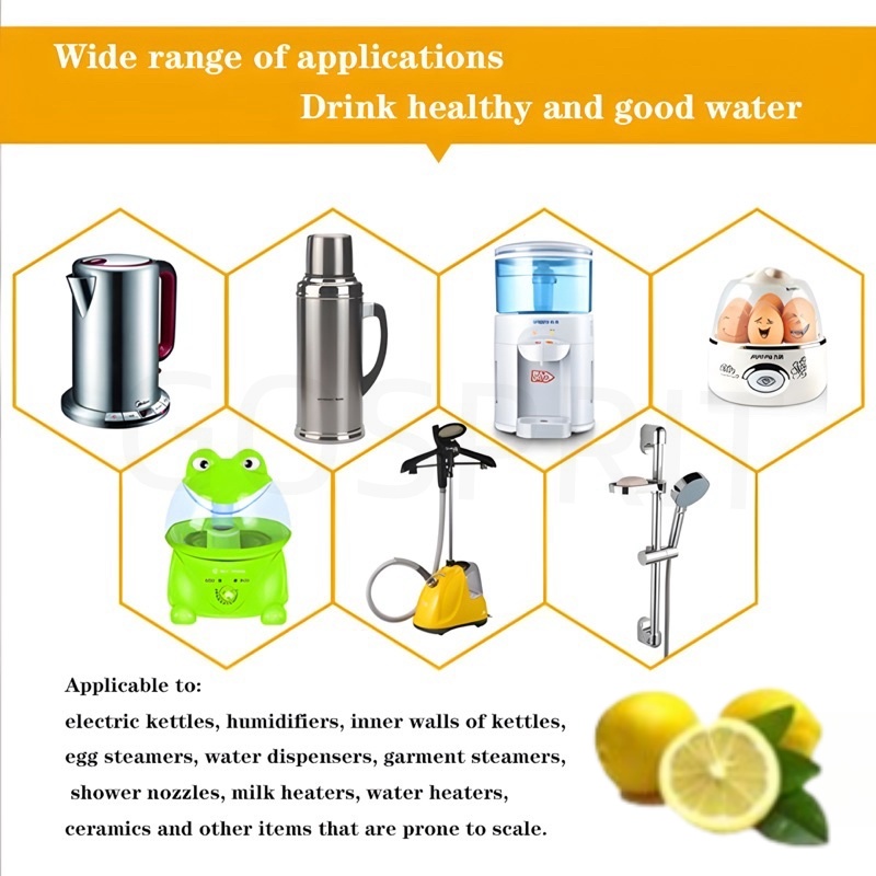 Citric Acid Detergent Cleaning Detergent Inner Container Cleaner for