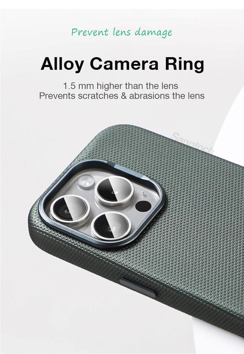 Sanptoch For Luxury Leather Classics Phone Case For iPhone 16