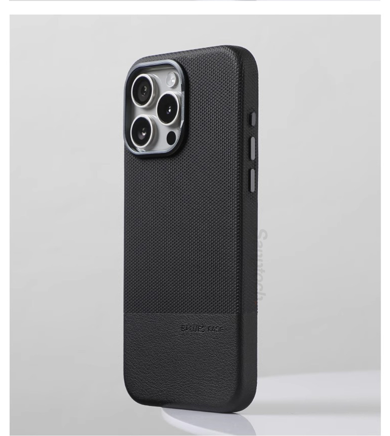 Sanptoch For Luxury Leather Classics Phone Case For iPhone 16