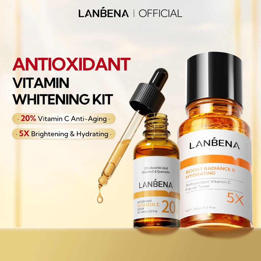 LANBENA Pure Vitamin C Brightening Serum Brightening Antioxidant Skin