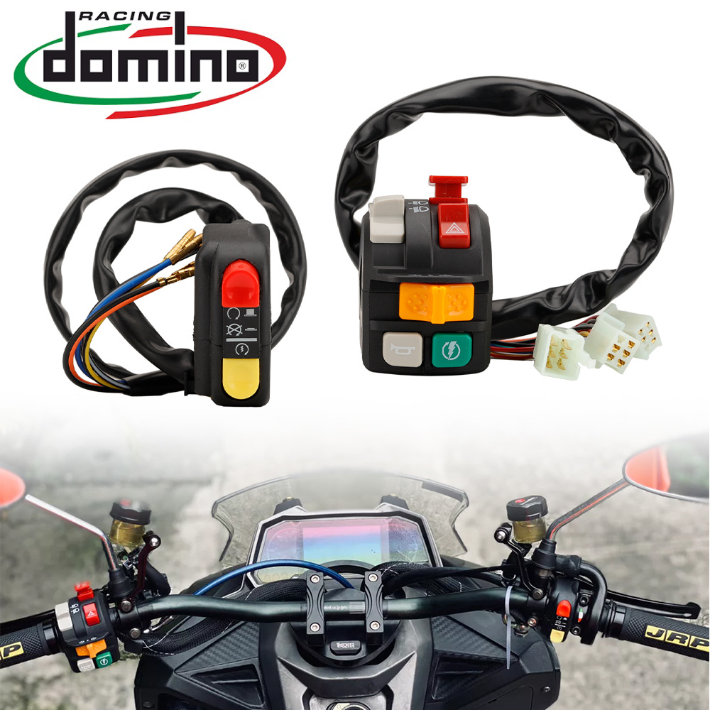 Domino Honeywell Switch Left & Right Handle Bar Mount Plug & Play Made ...