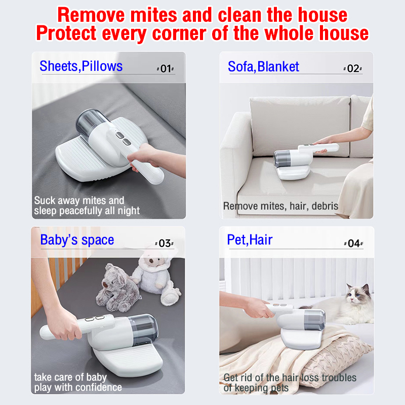 Philips Mites Vacuum for Bed and Sofa Strong Suction Dust Mite Vacuum