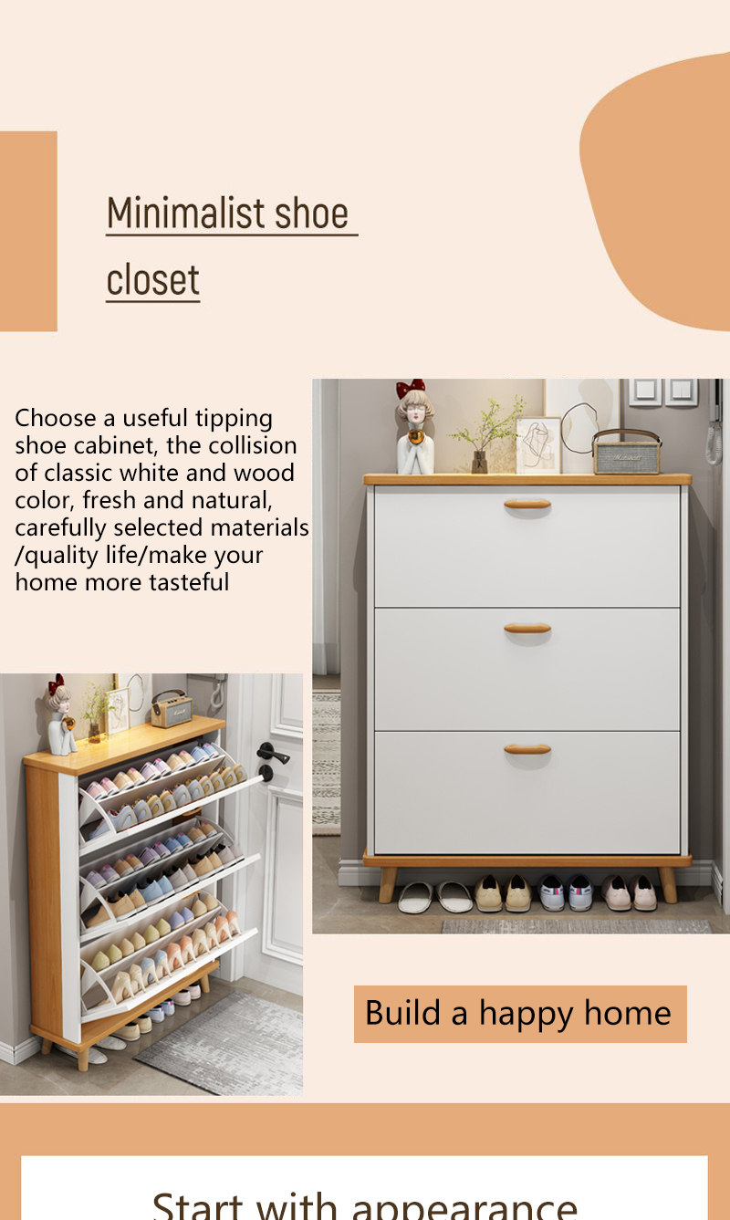 Flip Shoe Rack Shoes Cabinet Shoe Rack Organizer Entryway Cabinet 3 ...