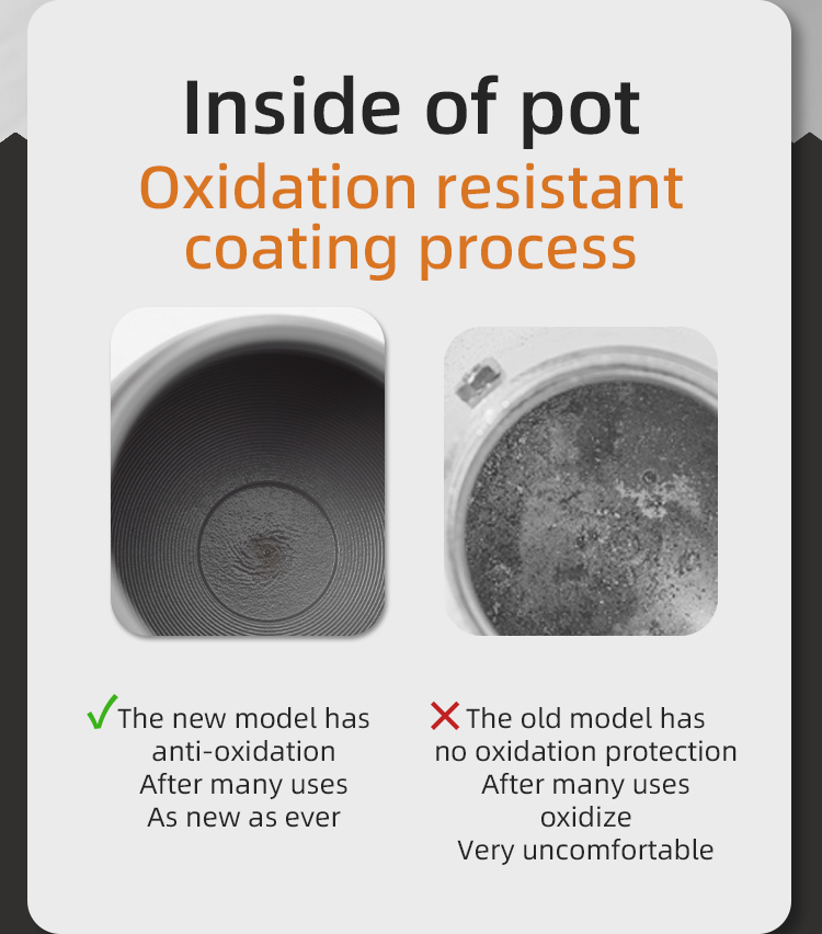 BINCOO Dualvalve Moka Pot Home Electric Stove Brewing Coffee Pot Small