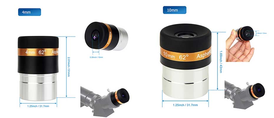 Local delivery】Svbony Telescope Eyepieces inches Astronomic