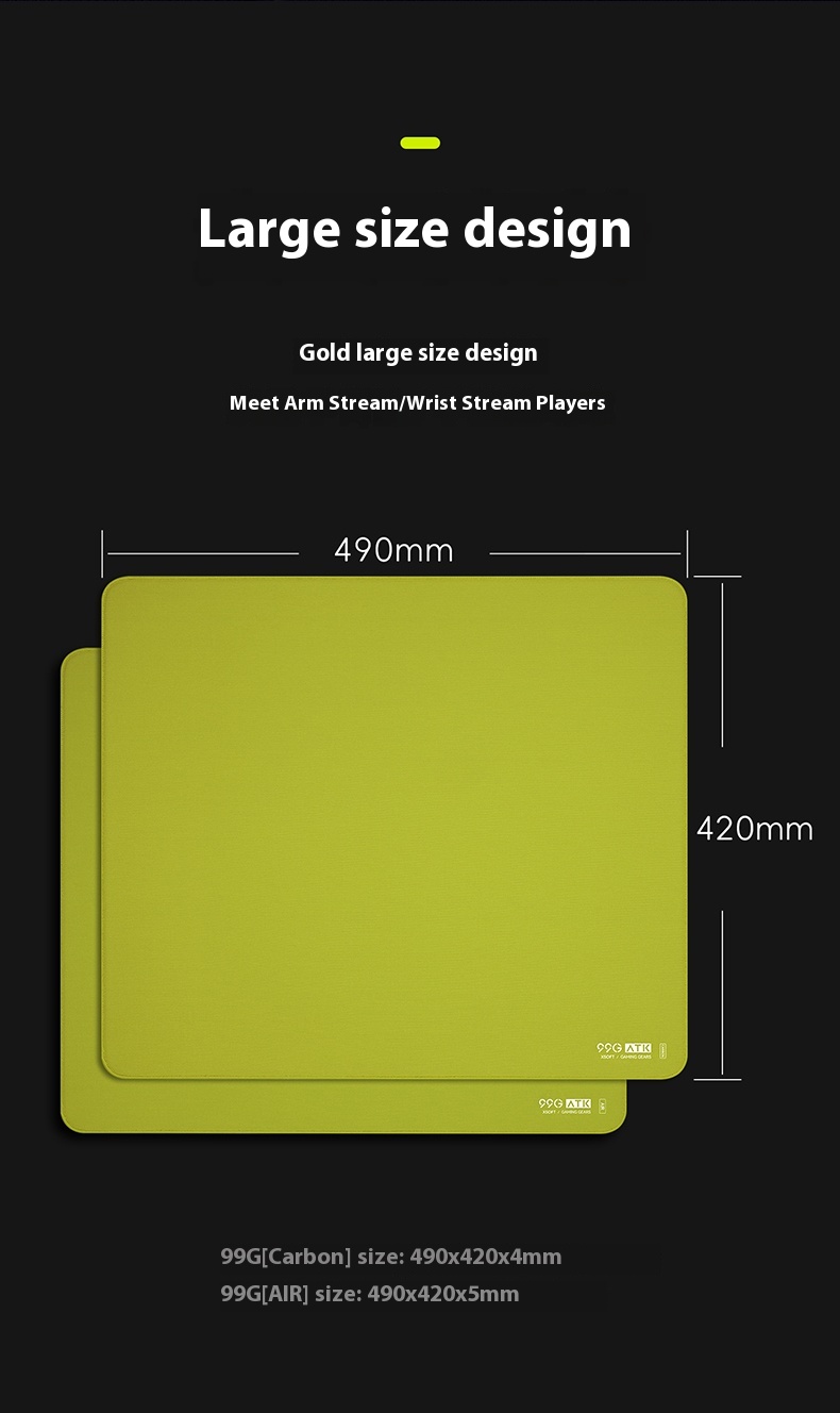 Atk 99g gaming super large desktop mouse pad shopee philippines