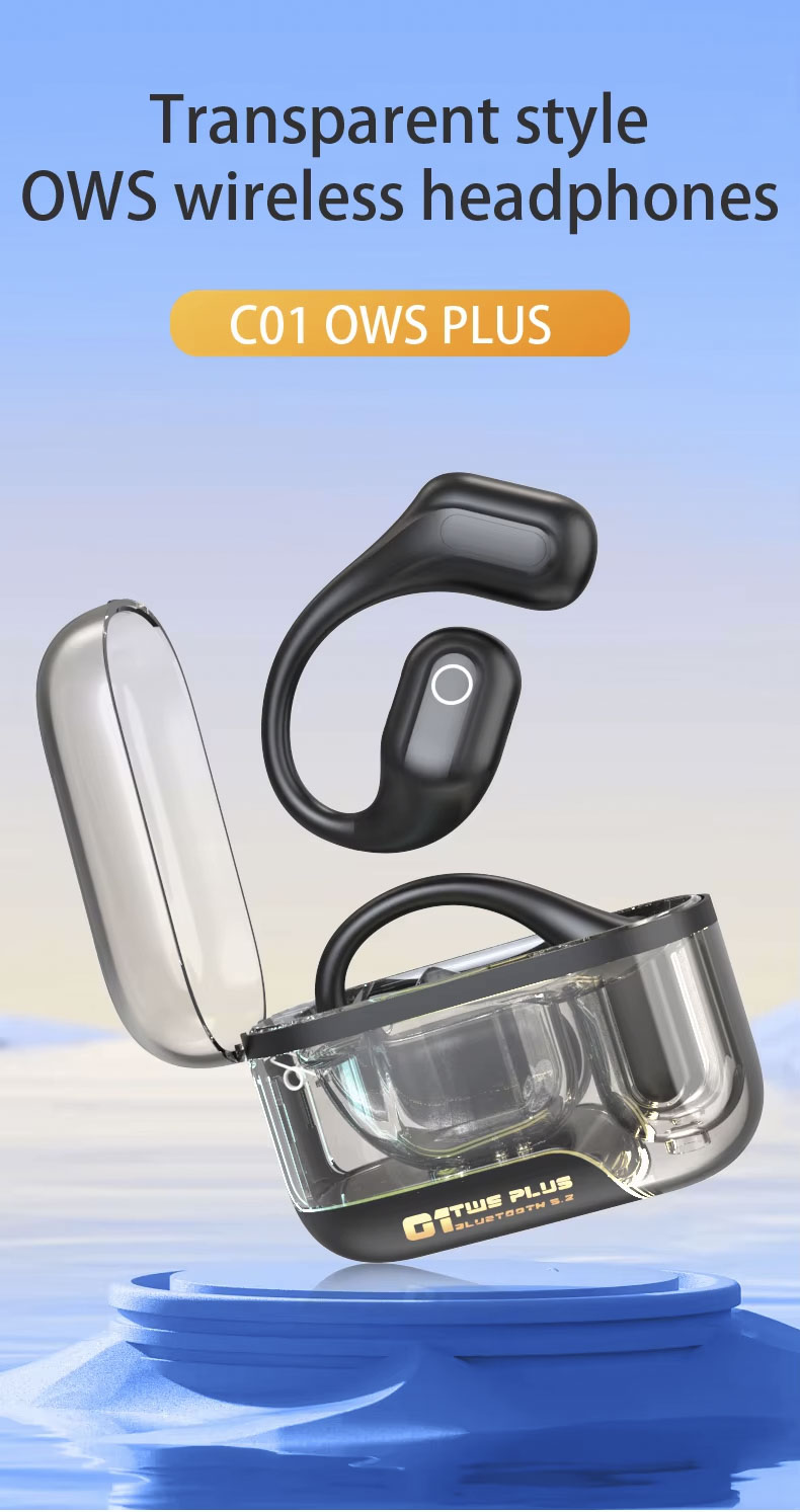 Original Bone Conduction Wireless Headphones C01 HiFi Sound Good