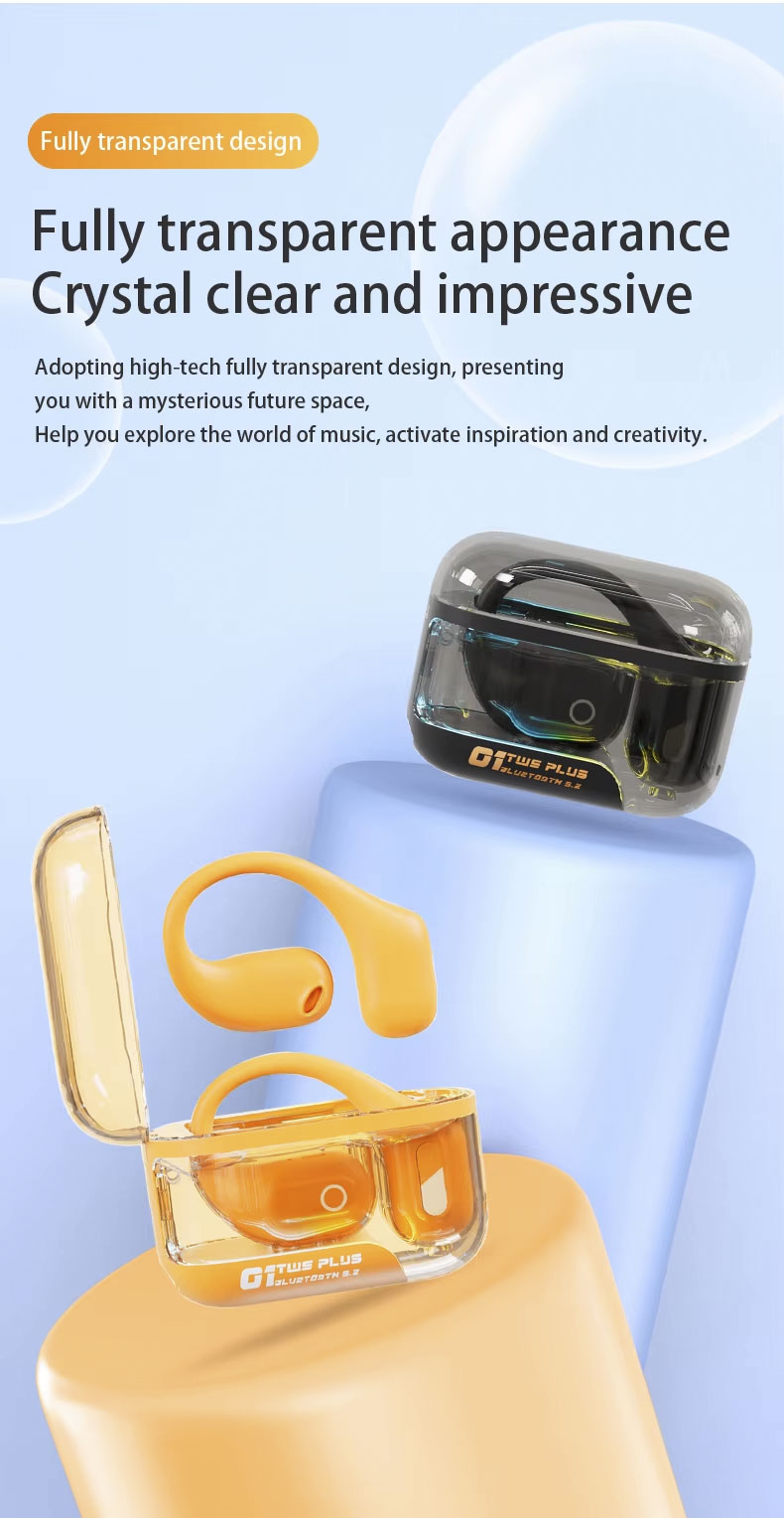 Original Bone Conduction Wireless Headphones C01 HiFi Sound Good