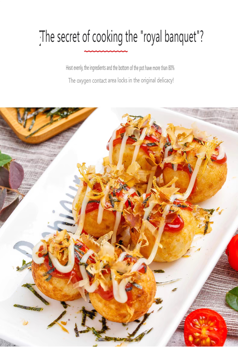 14 Holes Takoyaki Grill Pan Plate Non Stick Takoyaki Maker Baking Forms