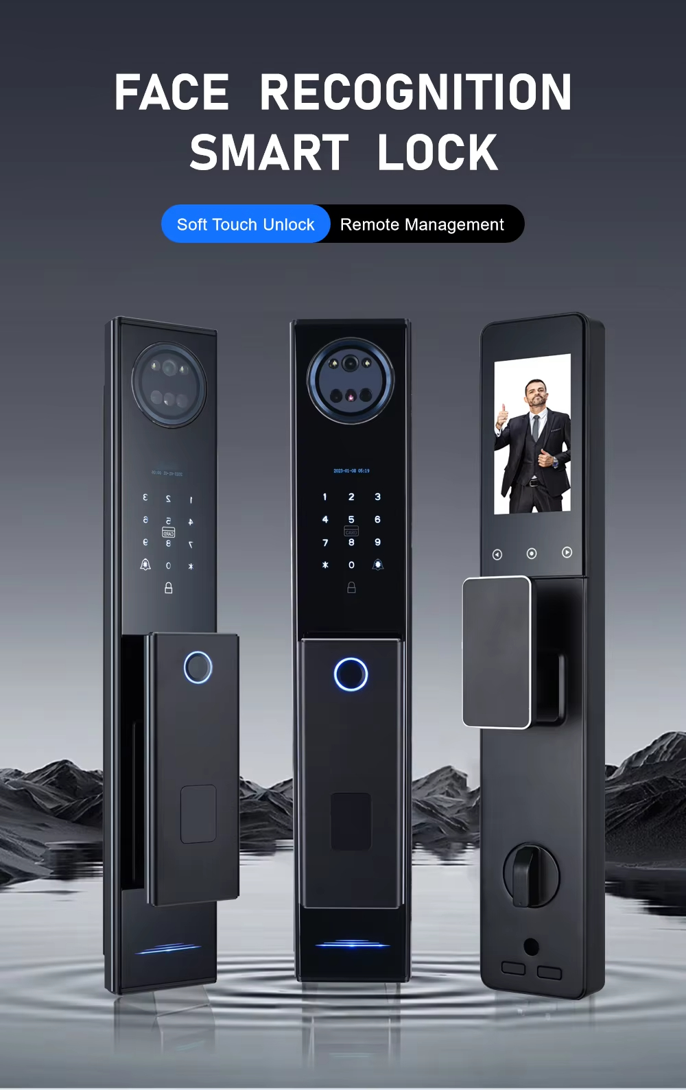 Ultimate Smart Lock: Fully Automatic 3D Facial Recognition Fingerprint ...