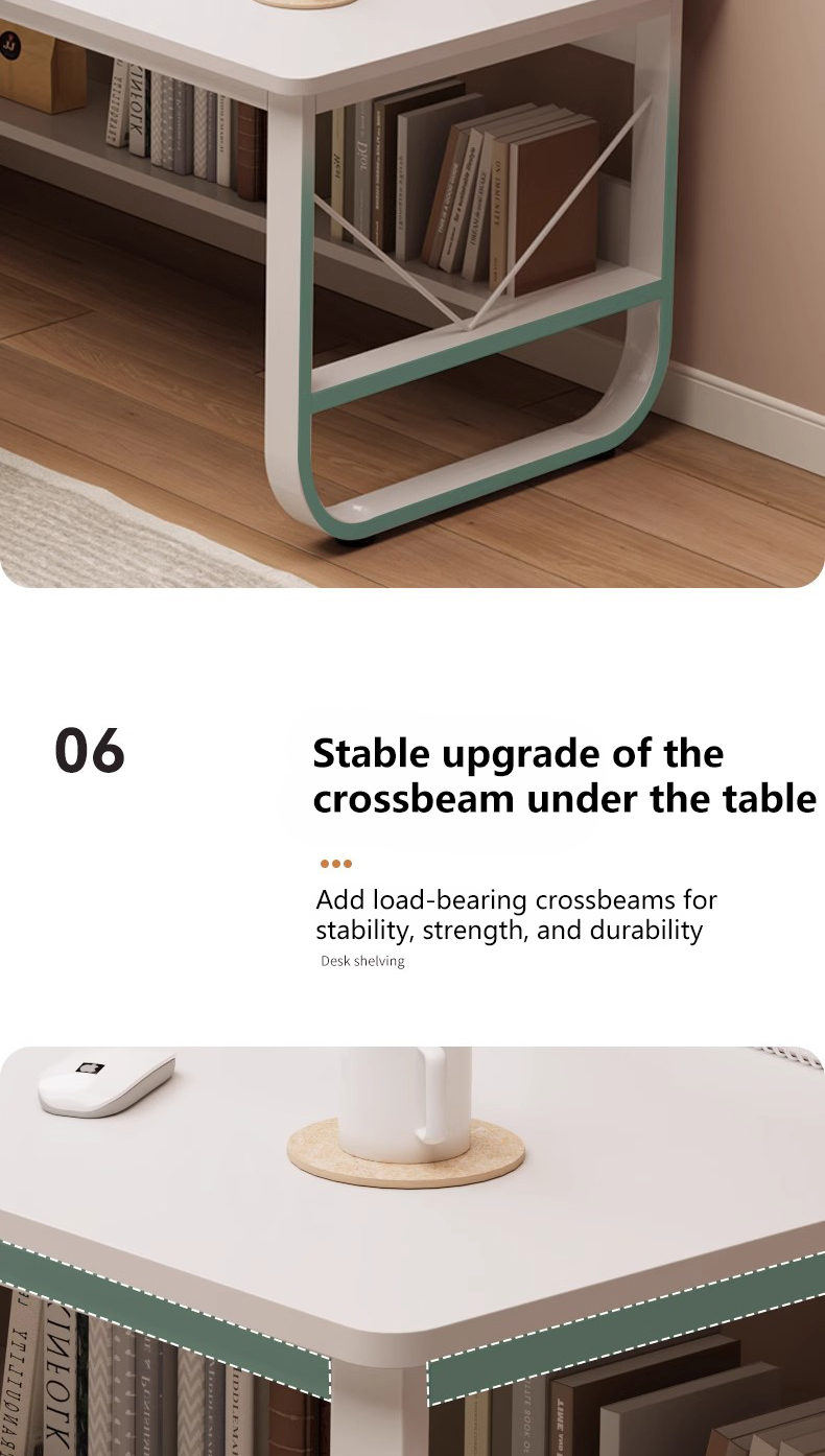 Modish Easy Installation Rectangular Study Office Table Computer Study ...