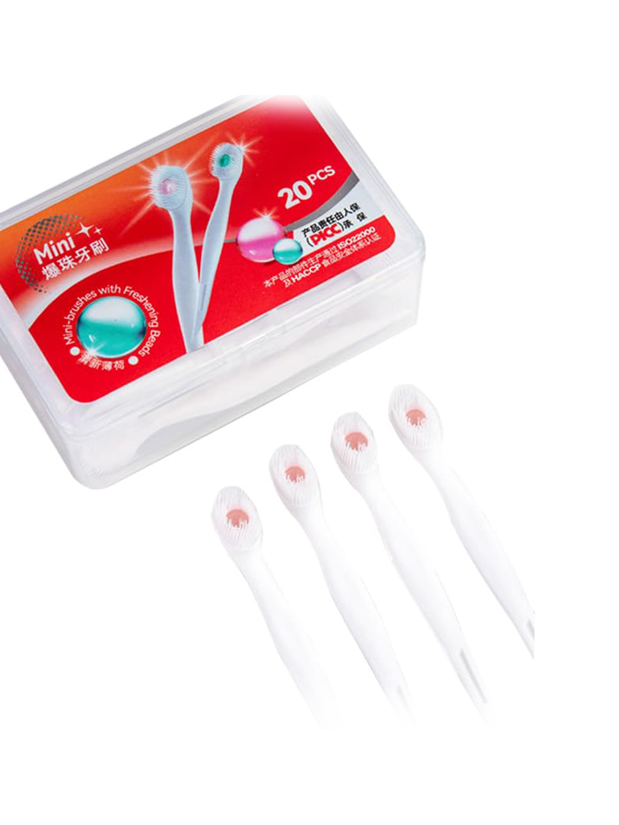 Portable Mini Brush Disposable Adult Cleaning Toothbrush Portable Travel Toothbrush With