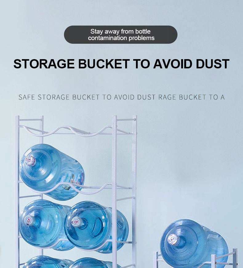 3/4/5 Layer Mineral Water Dispenser Rack Stand Water Container Gallon ...