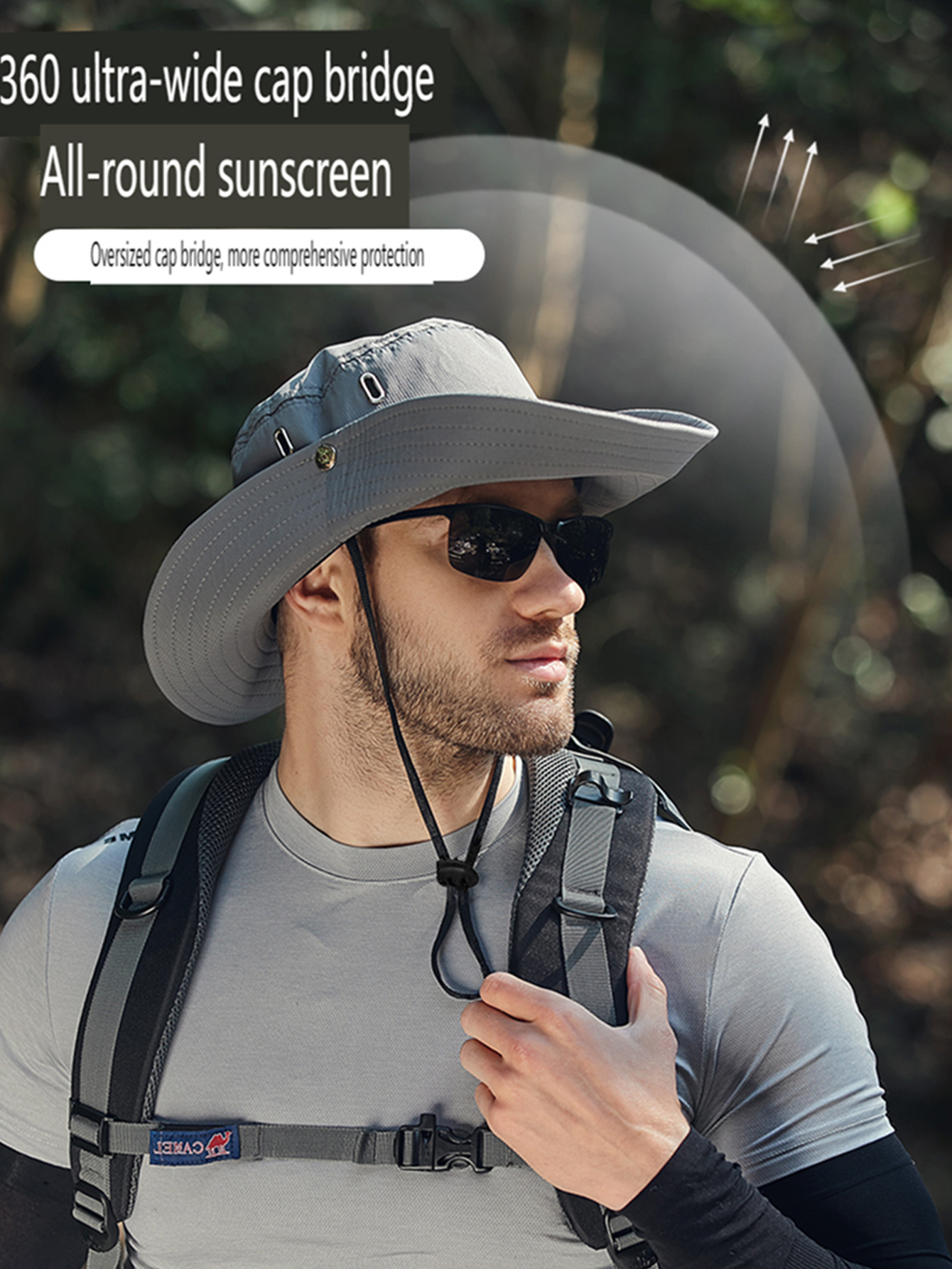 Full Brimmed Sun Hats Li Ning Baseball Hat Sports Quick-drying