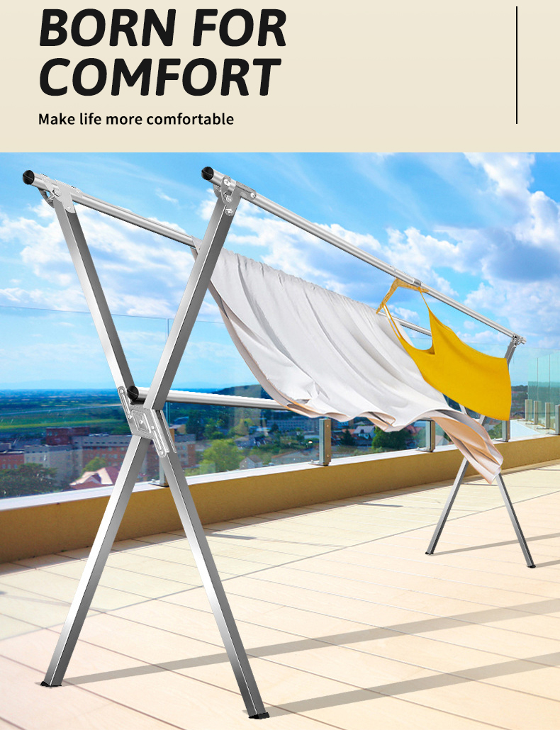 Foldable Sampayan Stainless Clothes Rack Laundry Drying Rack Sampayan ...
