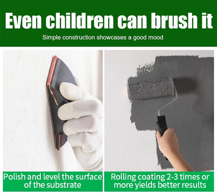 FDC MALL Color Series Permacoat Latex Paint for Cement Concrete Flat