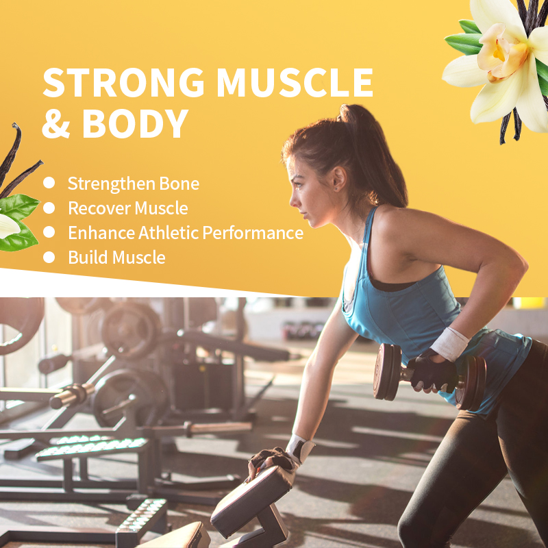 iMATCHME WHEY PROTEIN Powder Vanilla Flavor Improves Athletic