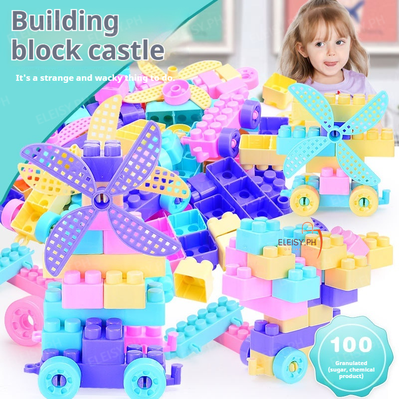 100Pcs Baby Building Blocks Kids Preschool Toys Educational ...