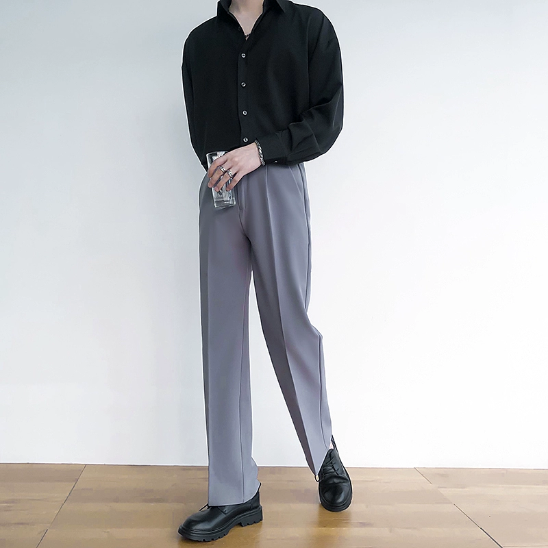 Men's Wide-Leg Track Pants for Ultimate Comfort in Korean Style